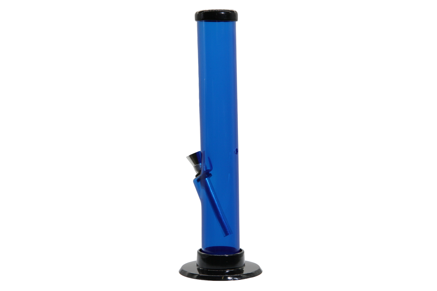 Acrylic Straight Tube Bong - Small
