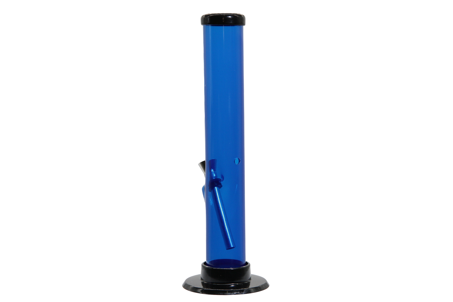 Acrylic Straight Tube Bong - Small