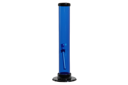 Acrylic Straight Tube Bong - Small