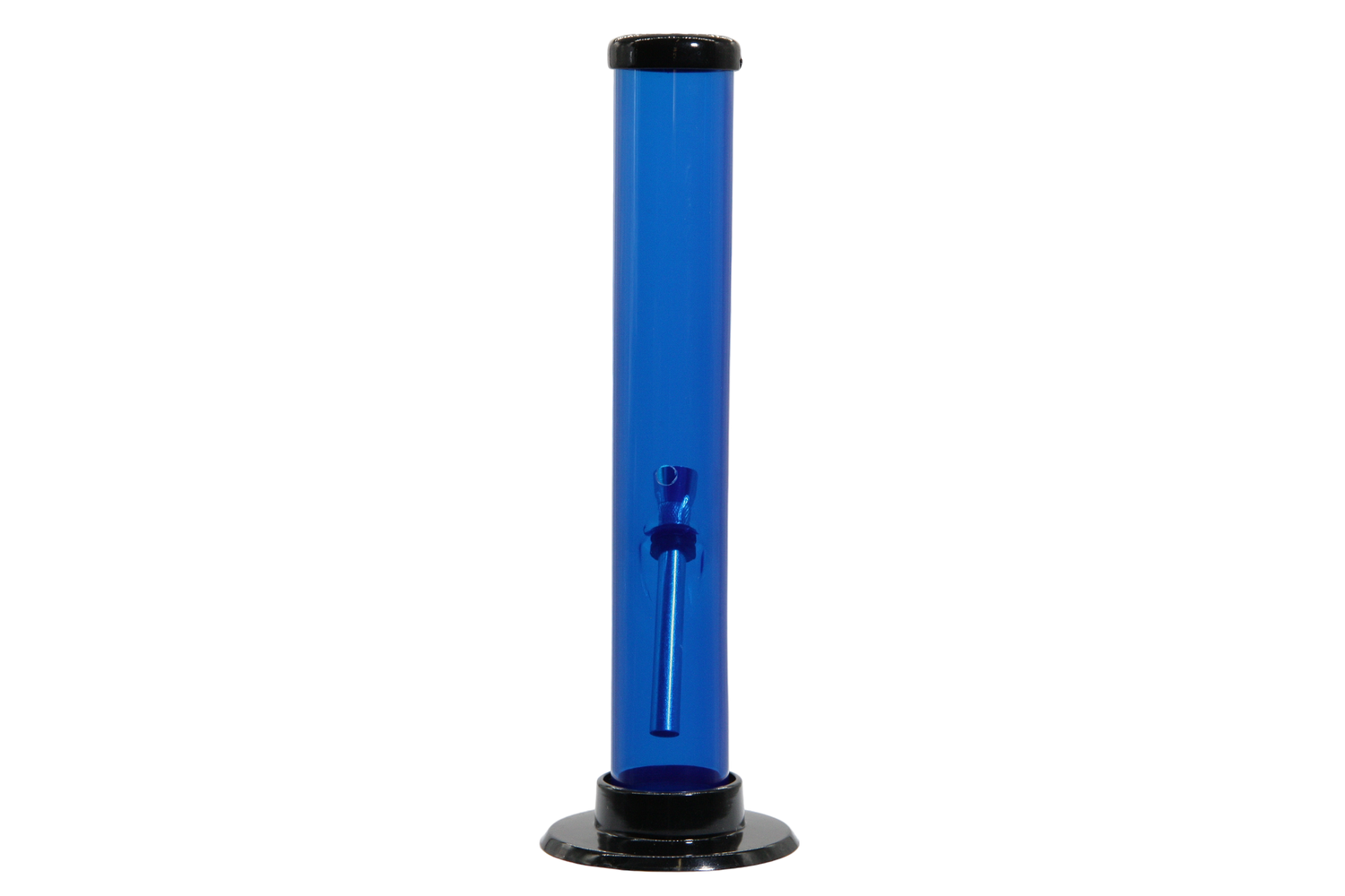 Acrylic Straight Tube Bong - Medium