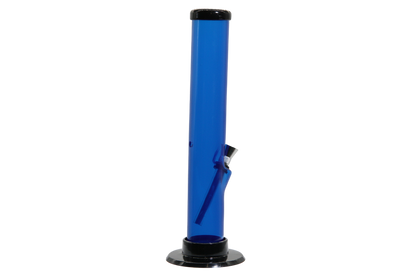 Acrylic Straight Tube Bong - Small