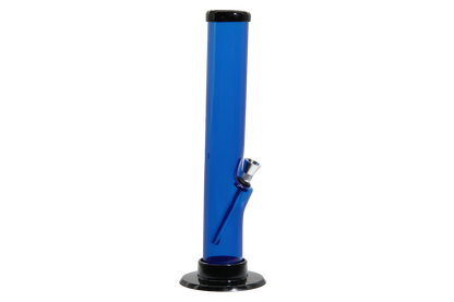 Acrylic Straight Tube Bong - Small