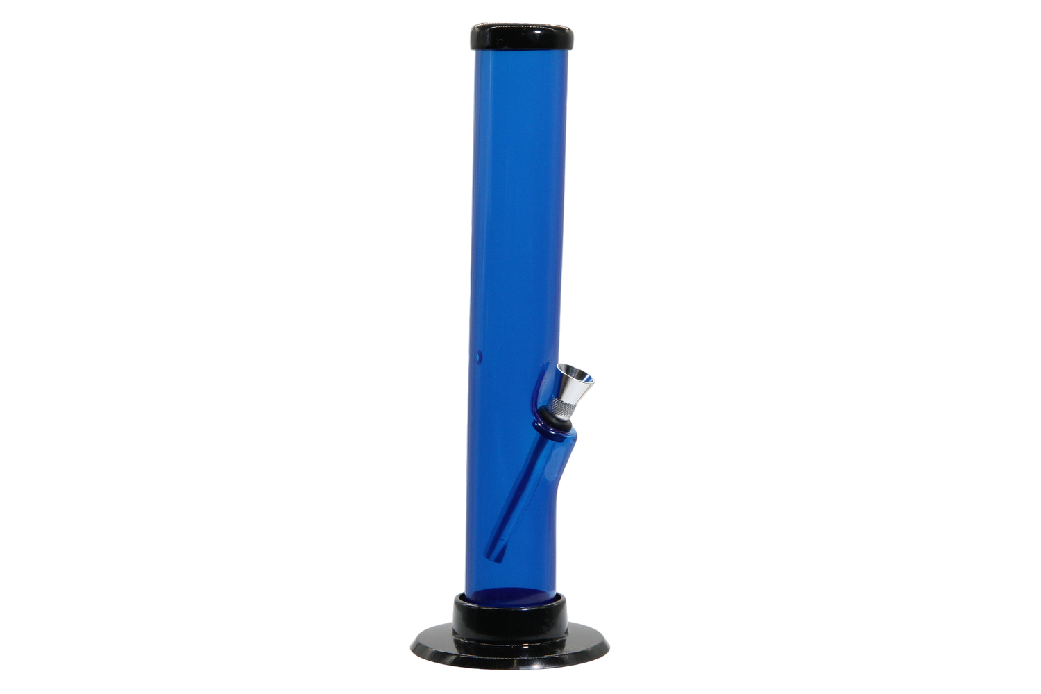 Acrylic Straight Tube Bong - Medium