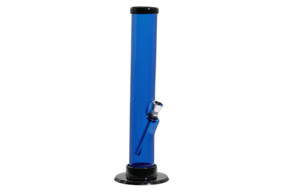 Acrylic Straight Tube Bong - Small