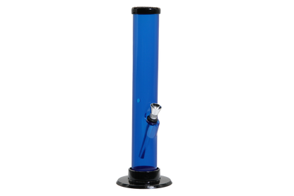 Acrylic Straight Tube Bong - Small