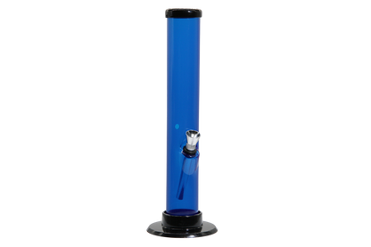 Acrylic Straight Tube Bong - Medium