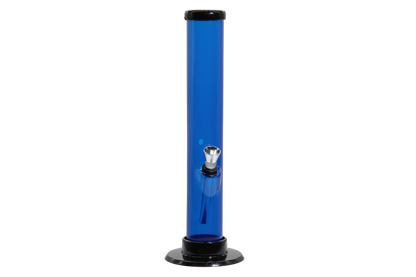 Acrylic Straight Tube Bong - Medium