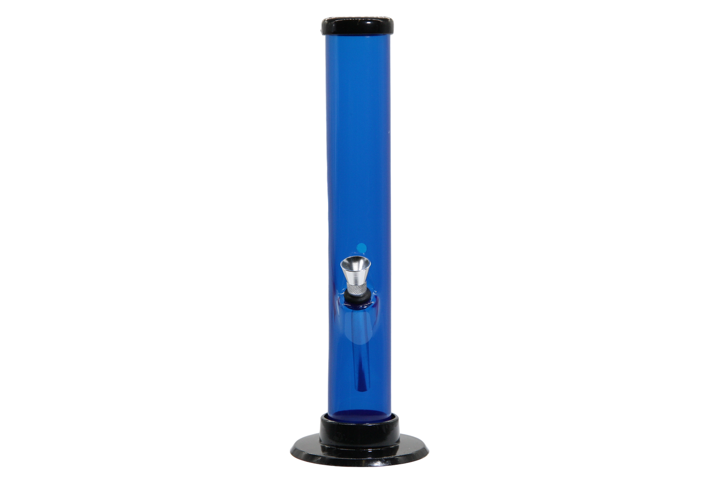 Acrylic Straight Tube Bong - Small