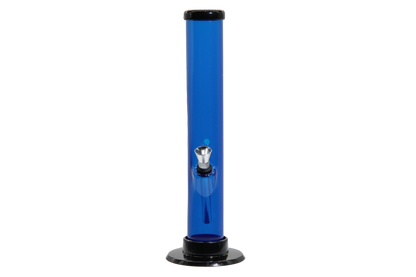 Acrylic Straight Tube Bong - Small