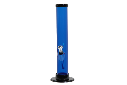 Acrylic Straight Tube Bong - Medium