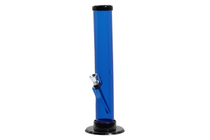 Acrylic Straight Tube Bong - Medium