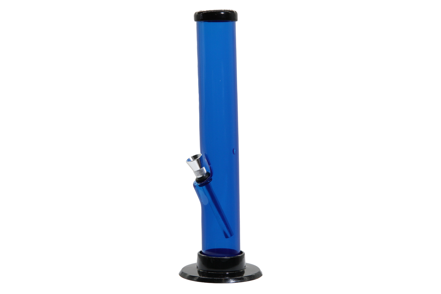 Acrylic Straight Tube Bong - Small