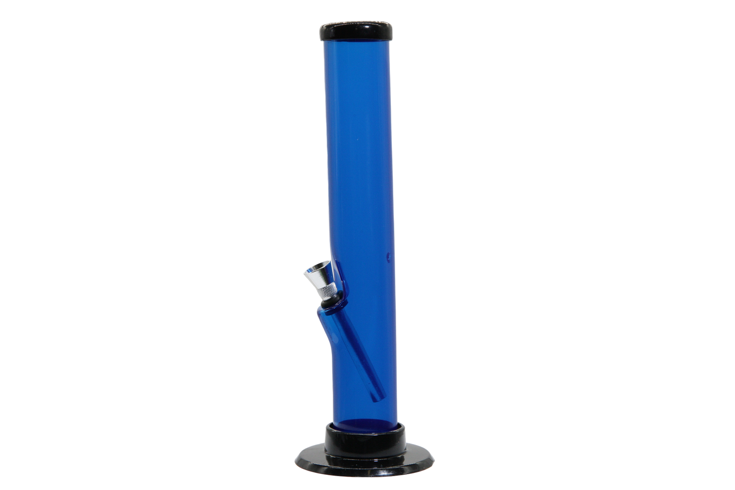 Acrylic Straight Tube Bong - Medium