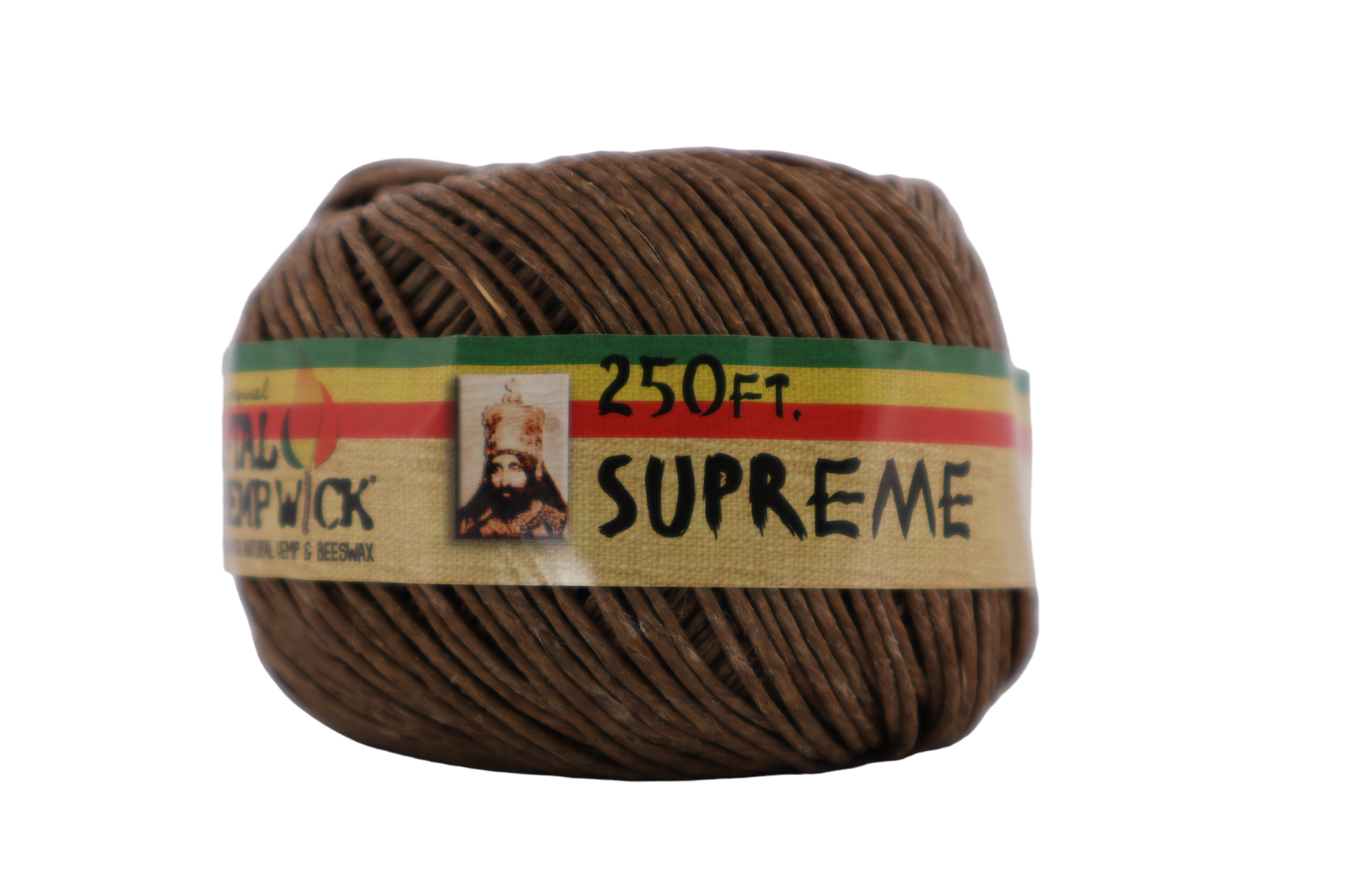 I-TAL ROLLED HEMP WICK 250 FT SUPREME SPOOL