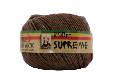 I-TAL ROLLED HEMP WICK 250 FT SUPREME SPOOL