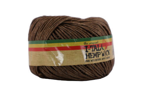 I-TAL ROLLED HEMP WICK 250 FT SUPREME SPOOL