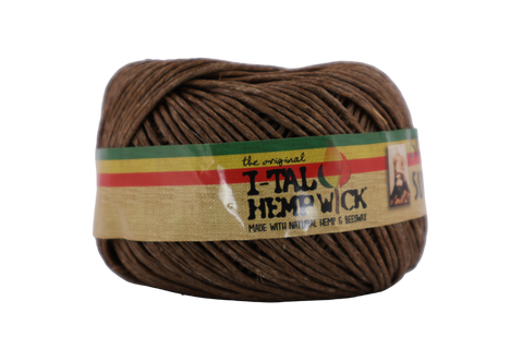 I-TAL ROLLED HEMP WICK 250 FT SUPREME SPOOL