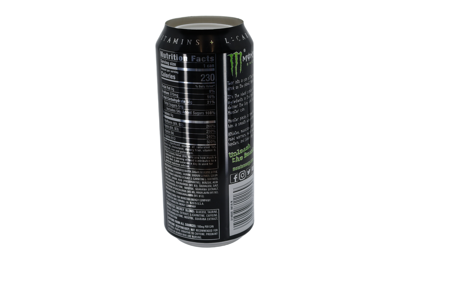 Monster Energy Drink Stash Can
