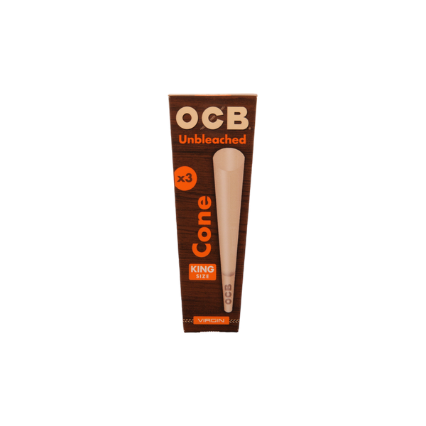 OCB Virgin Cones - King Size 3pk