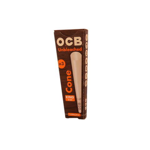 OCB Virgin Cones - King Size 3pk