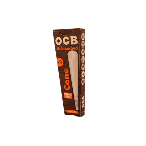 OCB Virgin Cones - King Size 3pk