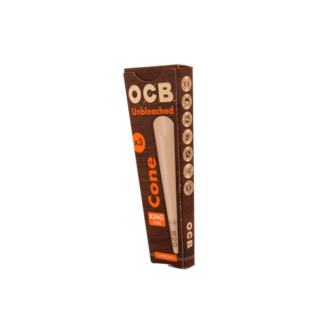 OCB Virgin Cones - King Size 3pk