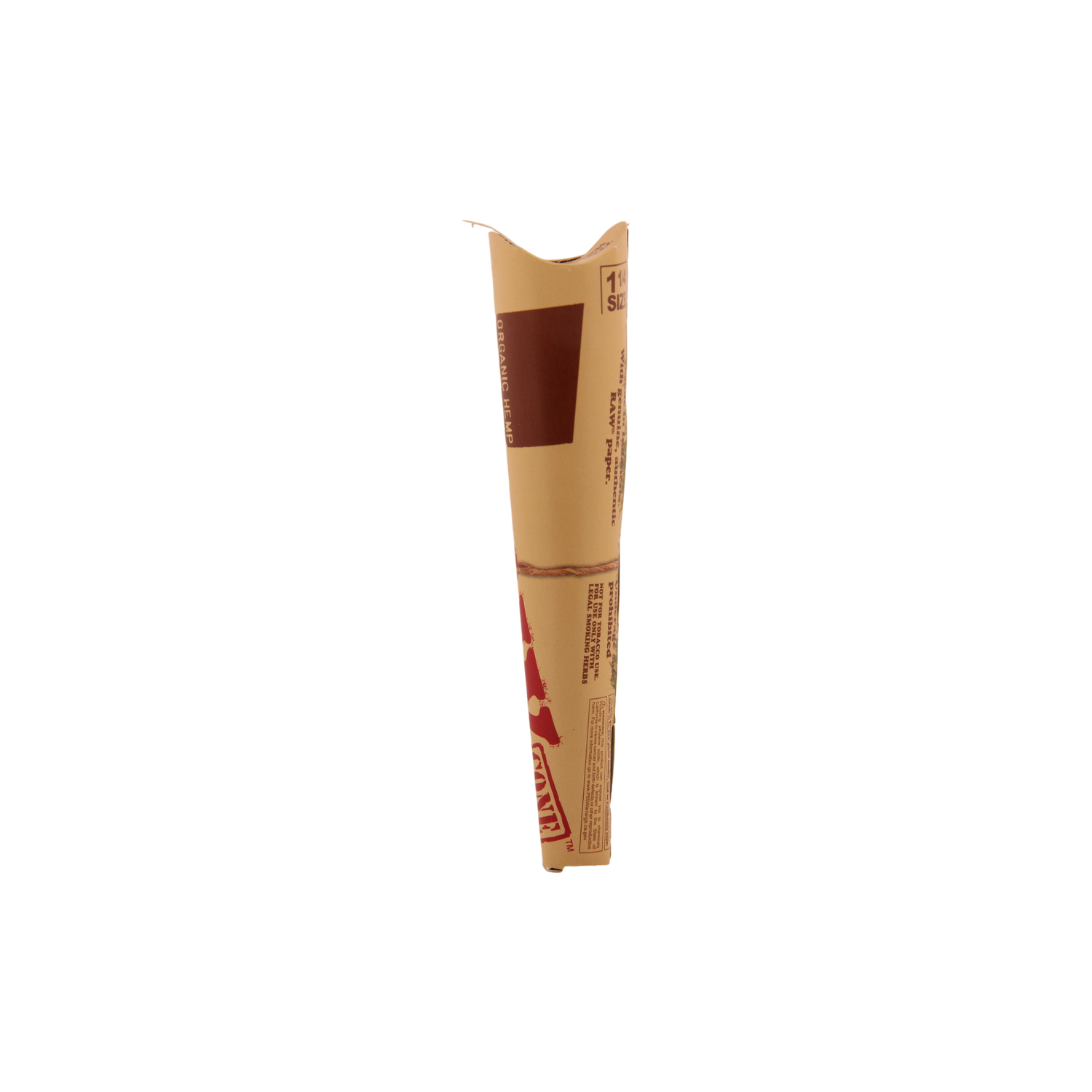 Raw Organic Hemp Cones 3pk - King Size