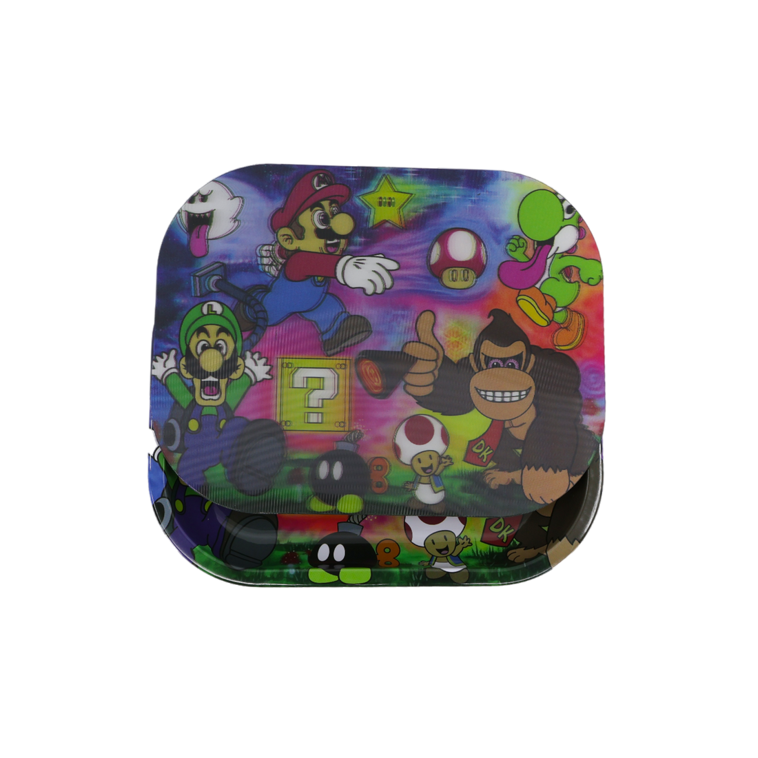 Rolling Tray Kit w/ Magnetic Lid - Super Mario Bros.