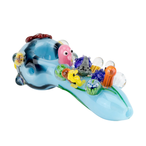Great Barrier Reef Dry Pipe - Empire Glassworks